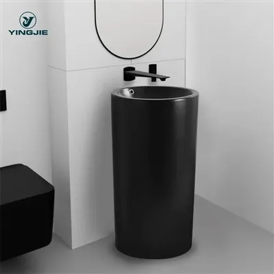 Factory Matte Glazed Ceramic Bathroom Sink